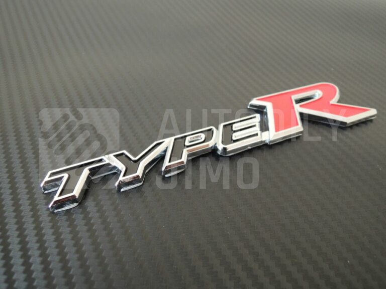 Znak, logo, emblém, nápis Honda Type-R 3D - samolepící
