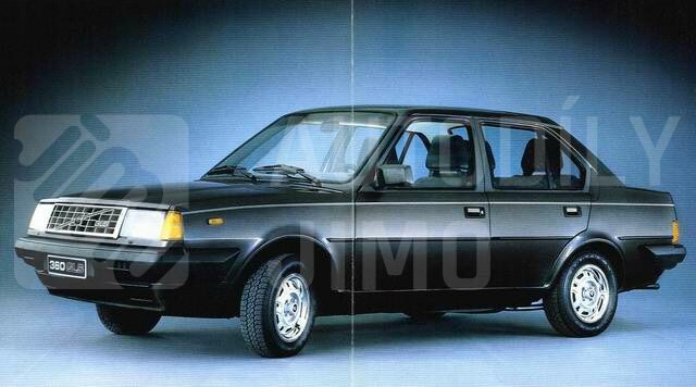Lemy blatniku Volvo 340/360 1976-1992