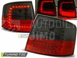 Zadní světla, lampy Audi A6 C5 97-04 Avant, LED, červeno-kouřové