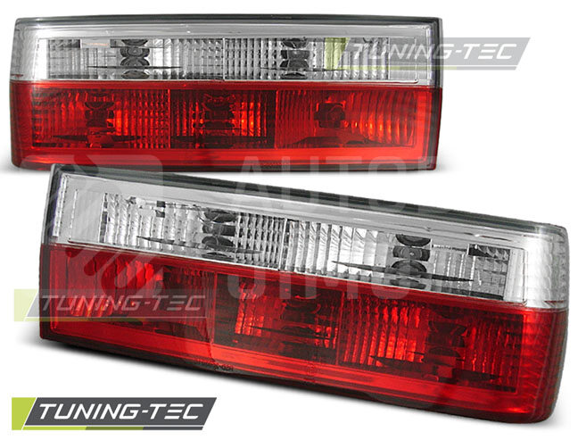 Zadní světla, lampy BMW E30 Sedan, Coupe 82-87, červeno-bílé