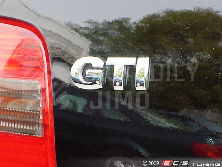 Znak, logo, emblém, nápis VW GTI 3D - samolepící