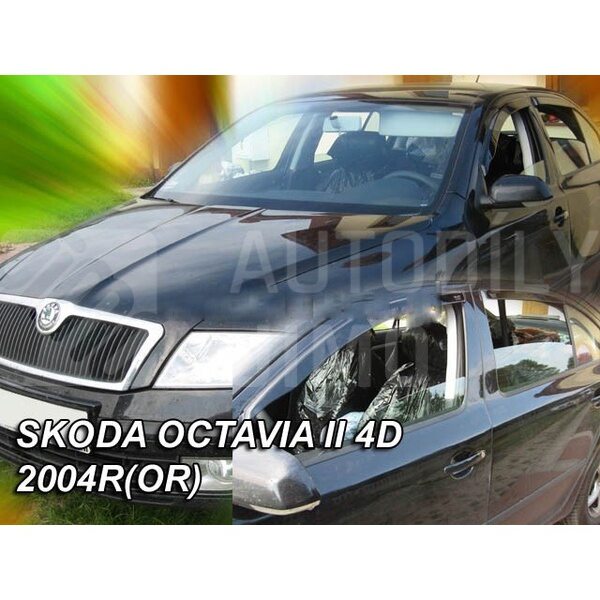 HEKO Ofuky oken Škoda Octavia II 1Z 2004-2013 přední