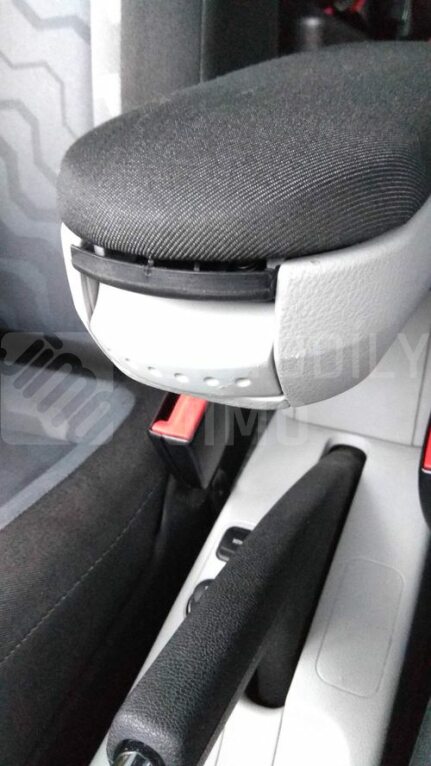 Zámek loketní opěrky, tlačítko černé VW, Škoda, Seat