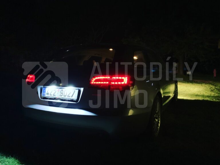 LED osvětlení SPZ Audi A6 C6 04-11, Q7 06-09 