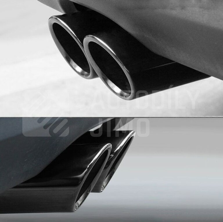 STTuning Titanové koncovky výfuků Škoda VW Audi nerez průměr 64mm 2ks