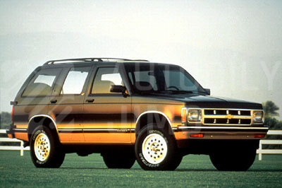 Lemy blatniku Chevrolet Blazer S10 1982-1994