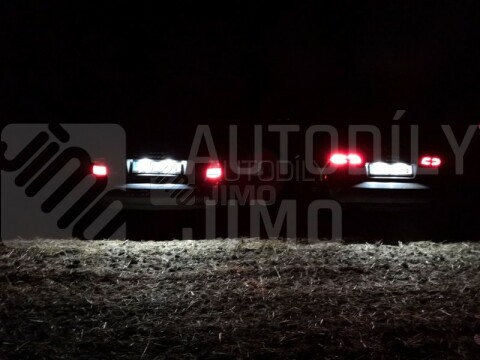 LED osvětlení SPZ Audi A3 8P, A4 B6, B7