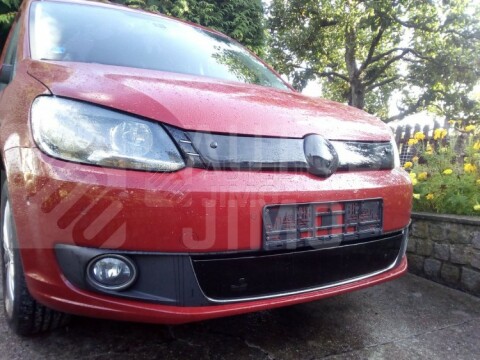 Zimní clona chladiče VW Caddy 2K 10-14 kryt masky + nárazníku Zimní clona chladiče VW Caddy 2K 10-14 kryt masky + nárazníku
