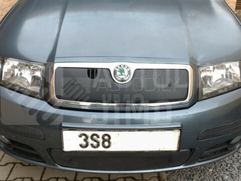 Zimní clony chladiče Škoda Fabia I 04-07 facelift, kryt masky + nárazníku Zimní clony chladiče Škoda Fabia I 04-07 facelift, kryt masky + nárazníku