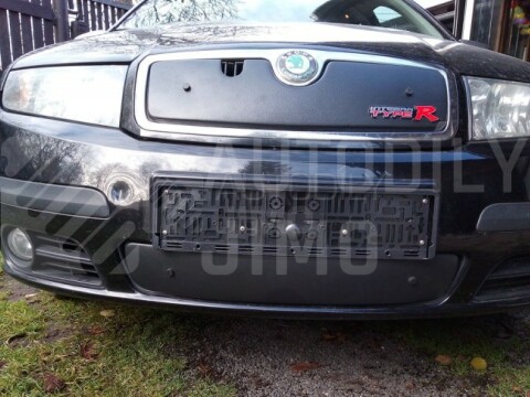 Zimní clony chladiče Škoda Fabia I 04-07 facelift, kryt masky + nárazníku Zimní clony chladiče Škoda Fabia I 04-07 facelift, kryt masky + nárazníku