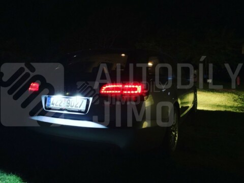 LED osvětlení SPZ Audi A6 C6 04-11, Q7 06-09