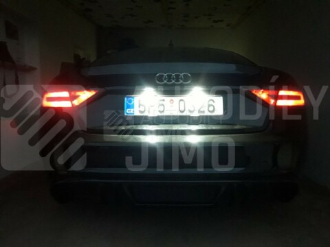 LED osvětlení SPZ Audi A5, S5 coupe