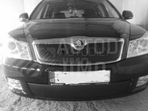 Zimní clony chladiče Škoda Octavia II 08-12, kryt masky + nárazníku Zimní clony chladiče Škoda Octavia II 08-12, kryt masky + nárazníku