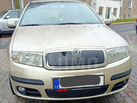 Zimní clony chladiče Škoda Fabia I 04-07 facelift, kryt masky + nárazníku Zimní clony chladiče Škoda Fabia I 04-07 facelift, kryt masky + nárazníku