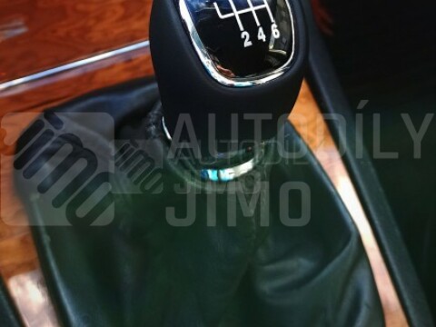 Rukojeť řadící páky Škoda Fabia Octavia Superb Yeti, 6st hlavice kožená