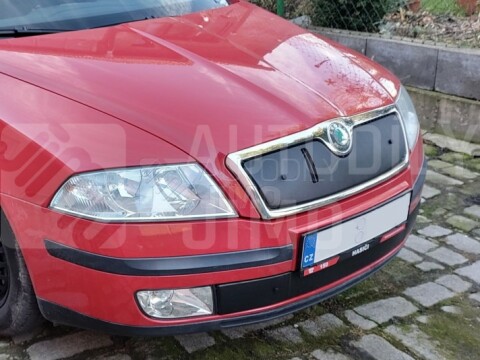 Zimní clony chladiče Škoda Octavia II 04-12, kryt masky + nárazníku Zimní clony chladiče Škoda Octavia II 04-12, kryt masky + nárazníku
