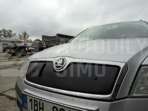 Zimní clona Škoda Octavia II 04-10, kryt masky Zimní clona Škoda Octavia II 04-10, kryt masky