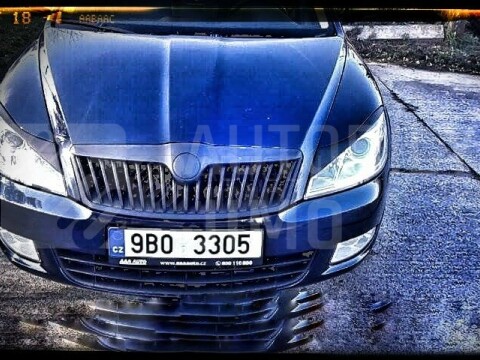Kryty světlometů Milotec "Bad look" (mračítka) - ABS černý, Škoda Octavia II. Facelift Kryty světlometů Milotec "Bad look" (mračítka) - ABS černý, Škoda Octavia II. Facelift