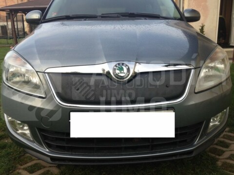 Zimní clona Škoda Fabia II 10-14, kryt masky, zimní clona Škoda Roomster Zimní clona Škoda Fabia II 10-14, kryt masky, zimní clona Škoda Roomster