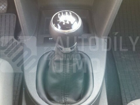 Řadící páka s manžetou, rukojeť VW Touran, Caddy 03-14, 6st - syntetická kůže