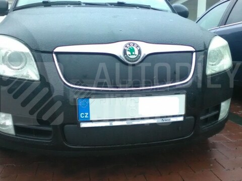 Zimní clona Škoda Fabia II 06-10, Škoda Roomster+spodní kryt nárazníku Zimní clona Škoda Fabia II 06-10, Škoda Roomster+spodní kryt nárazníku