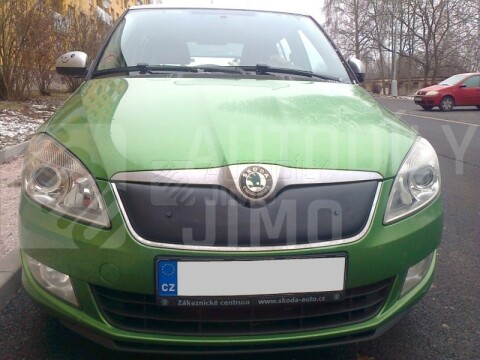 Zimní clona chladiče Škoda Fabia II 10-14, Rooomster, kryt masky Zimní clona chladiče Škoda Fabia II 10-14, Rooomster, kryt masky