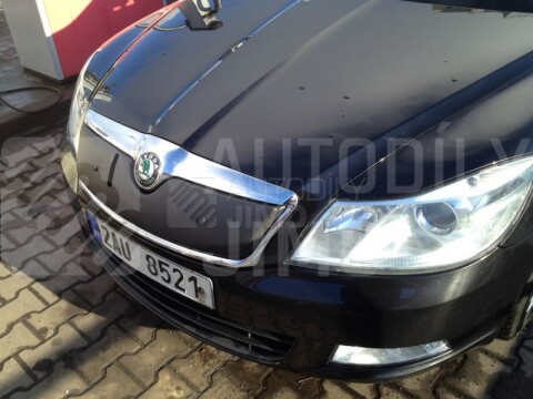Zimní clona chladiče Škoda Octavia II 09-13 Zimní clona chladiče Škoda Octavia II 09-13