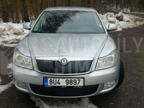 Zimní clony chladiče Škoda Octavia II 08-12, kryt masky + nárazníku Zimní clony chladiče Škoda Octavia II 08-12, kryt masky + nárazníku