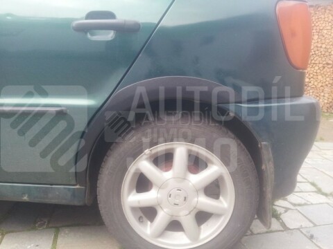 Plastové zadní lemy blatníku VW Polo 6N, 6N2 5dveř. 1994-1999 Plastové zadní lemy blatníku VW Polo 6N, 6N2 5dveř. 1994-1999