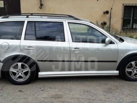 Plastové lemy Škoda Octavia I 1996-2010 - 8 dílů Plastové lemy Škoda Octavia I 1996-2010 - 8 dílů