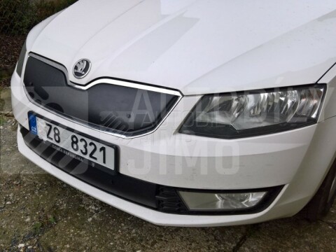 Zimní clony chladiče Škoda Octavia III 13-16, kryt masky + nárazníku Zimní clony chladiče Škoda Octavia III 13-16, kryt masky + nárazníku