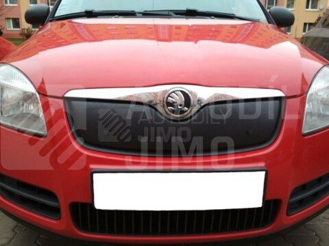 Zimní clona Škoda Fabia II 06-10, Škoda Roomster, kryt masky Zimní clona Škoda Fabia II 06-10, Škoda Roomster, kryt masky
