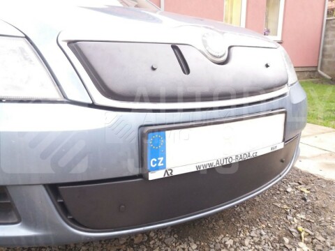 Zimní clony chladiče Škoda Octavia II 08-12, kryt masky + nárazníku Zimní clony chladiče Škoda Octavia II 08-12, kryt masky + nárazníku