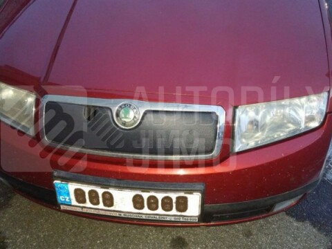 Zimní clona chladiče Škoda Fabia I 99-07, kryt masky Zimní clona chladiče Škoda Fabia I 99-07, kryt masky