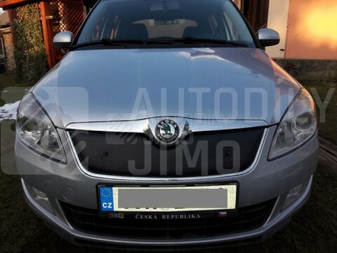 Zimní clona chladiče Škoda Fabia II 10-14, Rooomster, kryt masky Zimní clona chladiče Škoda Fabia II 10-14, Rooomster, kryt masky