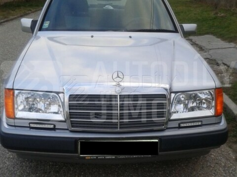 Přední světla, lampy Mercedes Benz E W124 85-93 chromová H4 Přední světla, lampy Mercedes Benz E W124 85-93 chromová H4