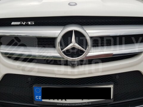 Znak, logo, emblém, nápis Mercedes - Benz AMG 3D - na přední masku - kovový, chrom