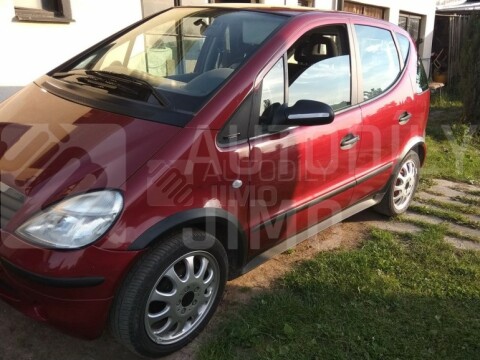 Plastové lemy blatníku Mercedes Benz A W168 1997-2004 Plastové lemy blatníku Mercedes Benz A W168 1997-2004