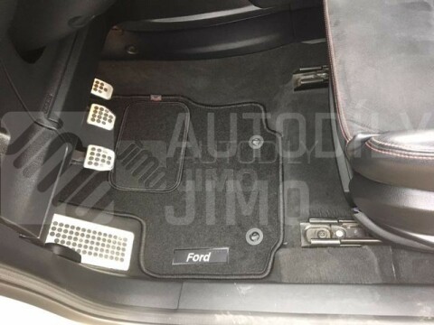 Textilní autokoberce Ford S-Max I, 06-10 s nápisem, gramáž 2000g/m2 Textilní autokoberce Ford S-Max I, 06-10 s nápisem, gramáž 2000g/m2