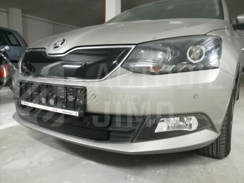 Zimní clony chladiče Škoda Fabia III 15-, kryt masky + nárazníku Zimní clony chladiče Škoda Fabia III 15-, kryt masky + nárazníku
