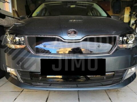Zimní clona chladiče Škoda Fabia III 15- + Zimní clona chladiče Škoda Fabia III 15- dolní Zimní clona chladiče Škoda Fabia III 15- + Zimní clona chladiče Škoda Fabia III 15- dolní