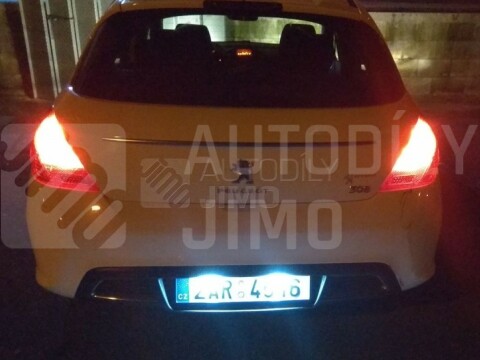 LED osvětlení SPZ PEUGEOT 307, 308, 407, CITROEN C3, C4 LED LED osvětlení SPZ PEUGEOT 307, 308, 407, CITROEN C3, C4 LED