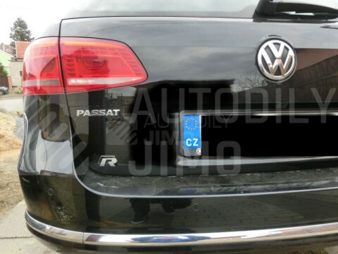 Znak, logo, emblém, nápis VW R-Line 3D, kovový - black