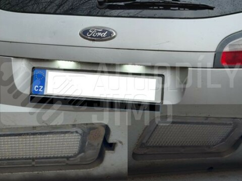 LED osvětlení SPZ Ford Mondeo, Focus II, C-Max, Fiesta, Galaxy, S-Max, Tourneo, Transit, Ranger, Kuga
