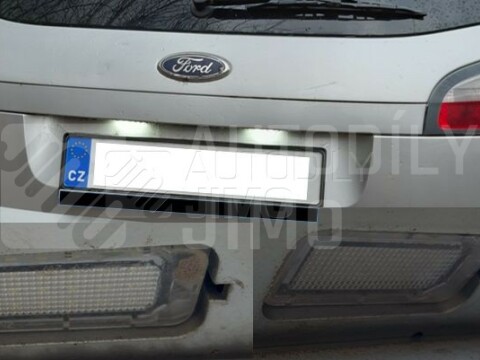 LED osvětlení SPZ Ford Mondeo, Focus II, C-Max, Fiesta, Galaxy, S-Max, Tourneo, Transit, Ranger, Kuga LED osvětlení SPZ Ford Mondeo, Focus II, C-Max, Fiesta, Galaxy, S-Max, Tourneo, Transit, Ranger, Kuga