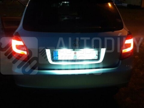 LED osvětlení SPZ VW Golf IV, Golf V, Bora VARIANT, Škoda Fabia I Combi LED osvětlení SPZ VW Golf IV, Golf V, Bora VARIANT, Škoda Fabia I Combi