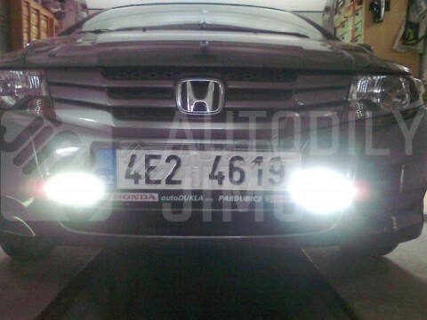 Světla pro denní svícení RL 4LED diody, 400lm - homologace Světla pro denní svícení RL 4LED diody, 400lm - homologace