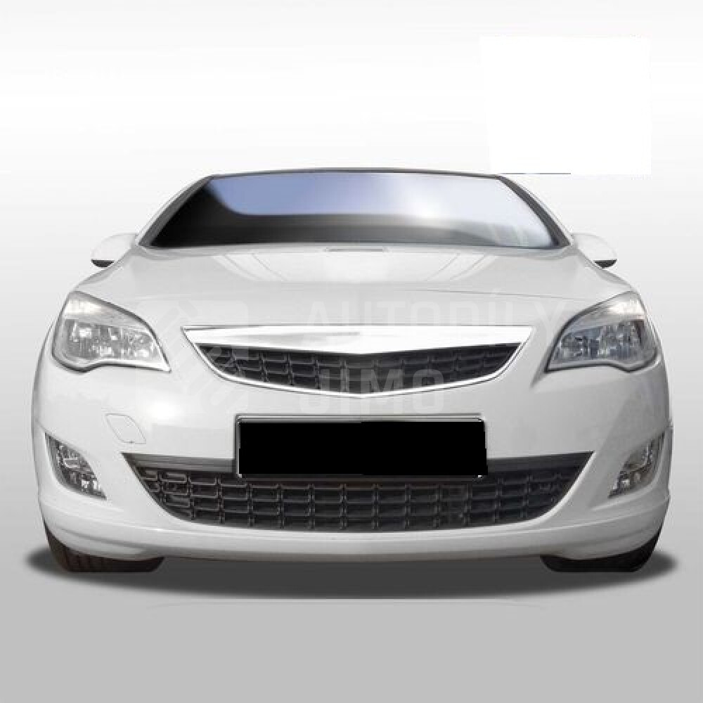 Přední maska Opel Astra J - bez znaku, chromová lišta.jpg