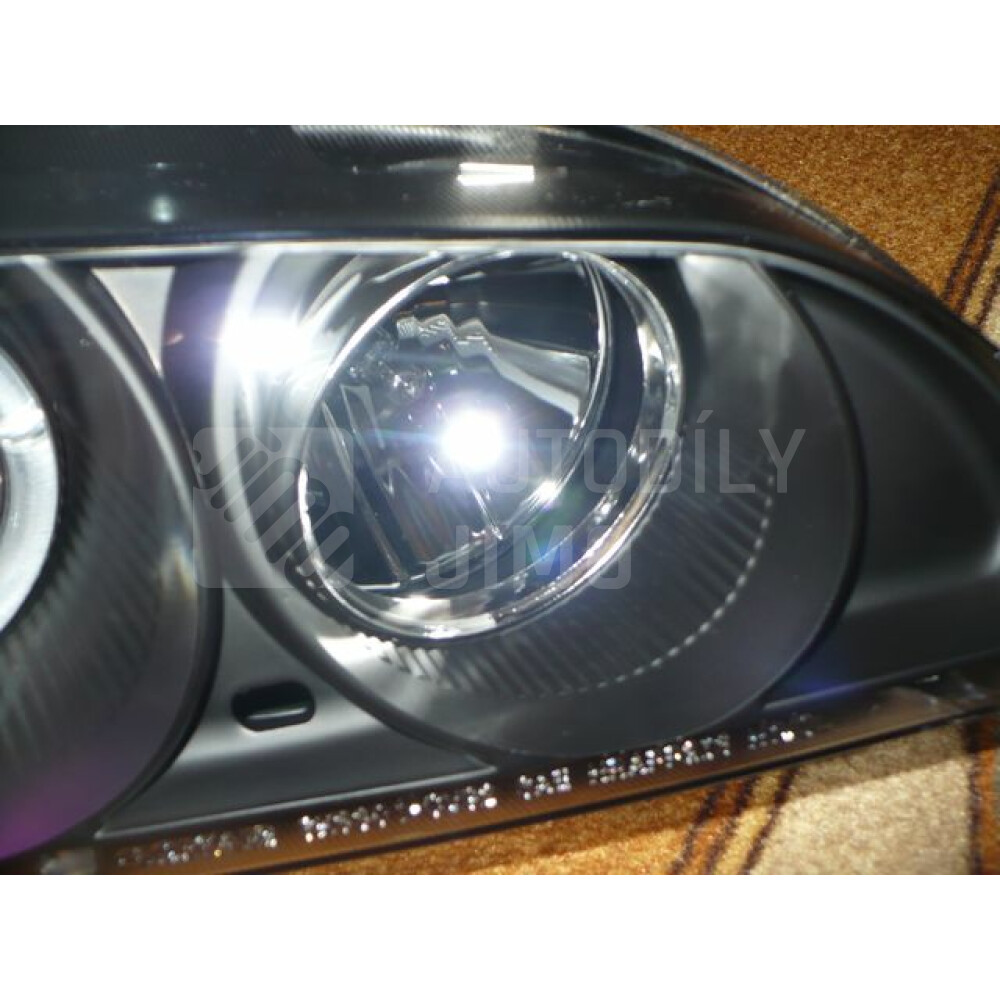 Přední světla, lampy Angel Eyes Honda Civic 91-95 černá, 2dv+3dv..jpg