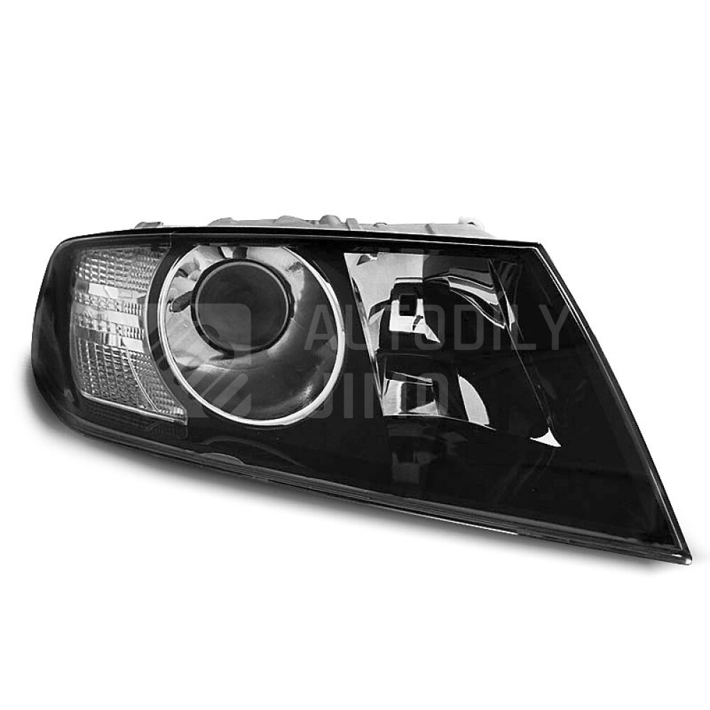 Přední světla, lampy Škoda Octavia II 04-09 černé H7.jpg